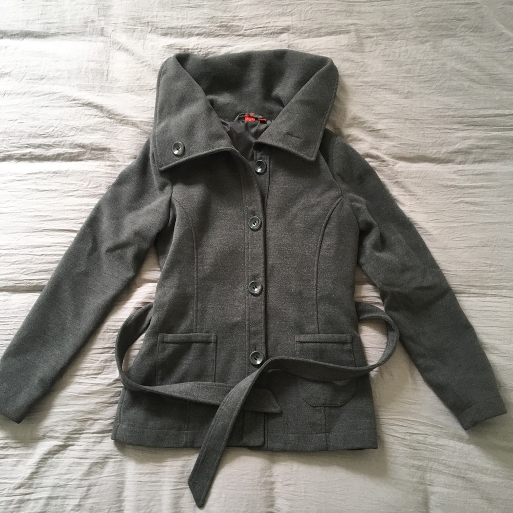 ESPRIT Belted Peacoat